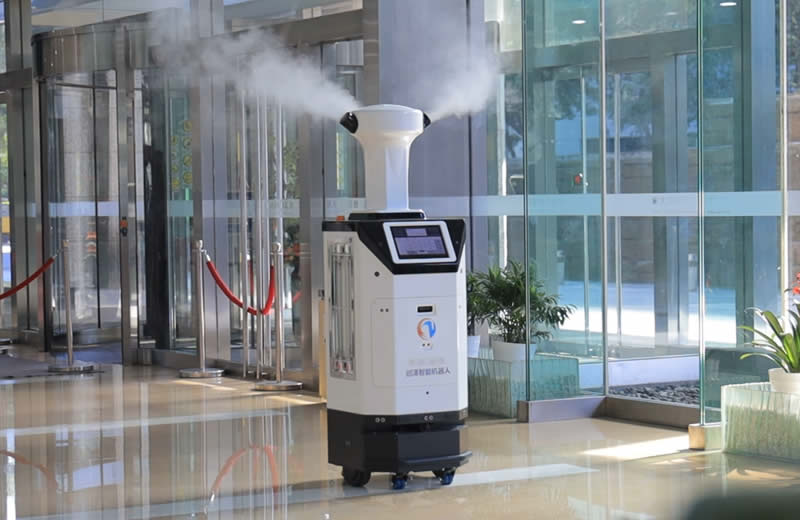 超干雾化智能消毒机器人